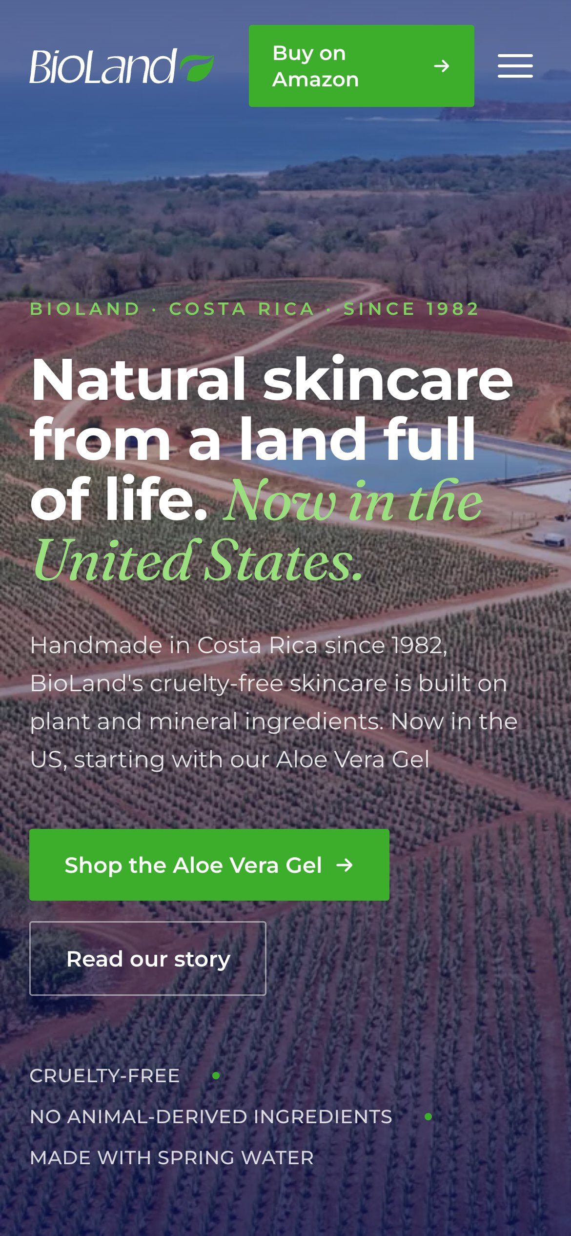 BioLand US — Teléfono